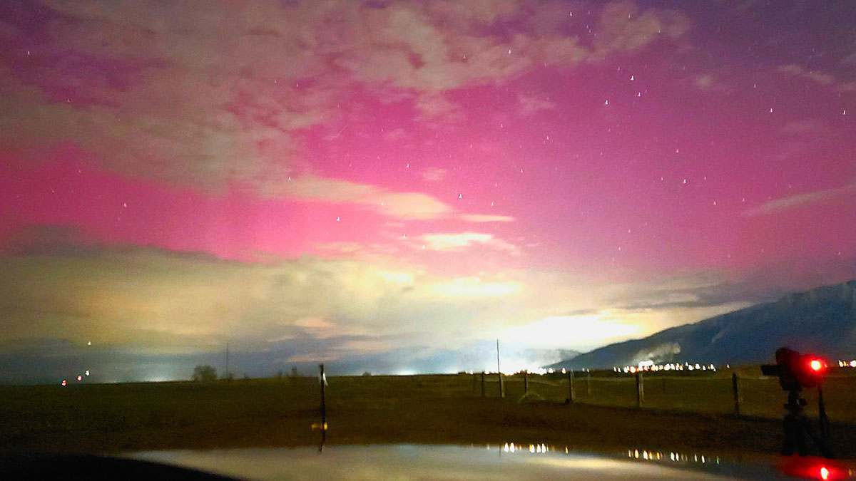 Aurora borealis caught on video – Department of Physics & Astronomy