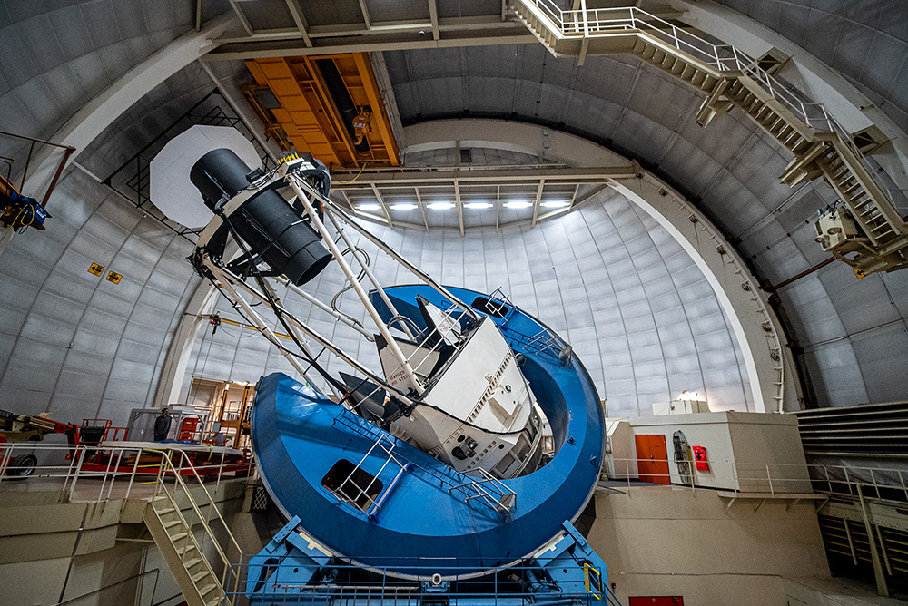 The Dark Energy Spectroscopic Instrument (DESI) operating out of the Mayall 4-meter Telescope at Kitt Peak National Observatory.